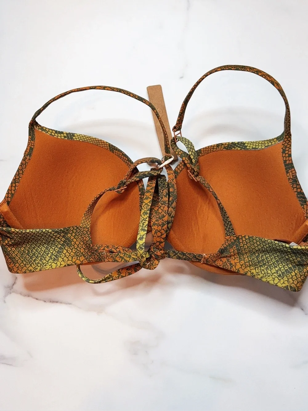 NWT Skims Signature Swim Ultimate Push-Up Tie Back Bikini Top